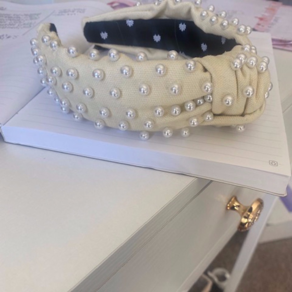 Like New Lele Sadoughi Ivory Headband